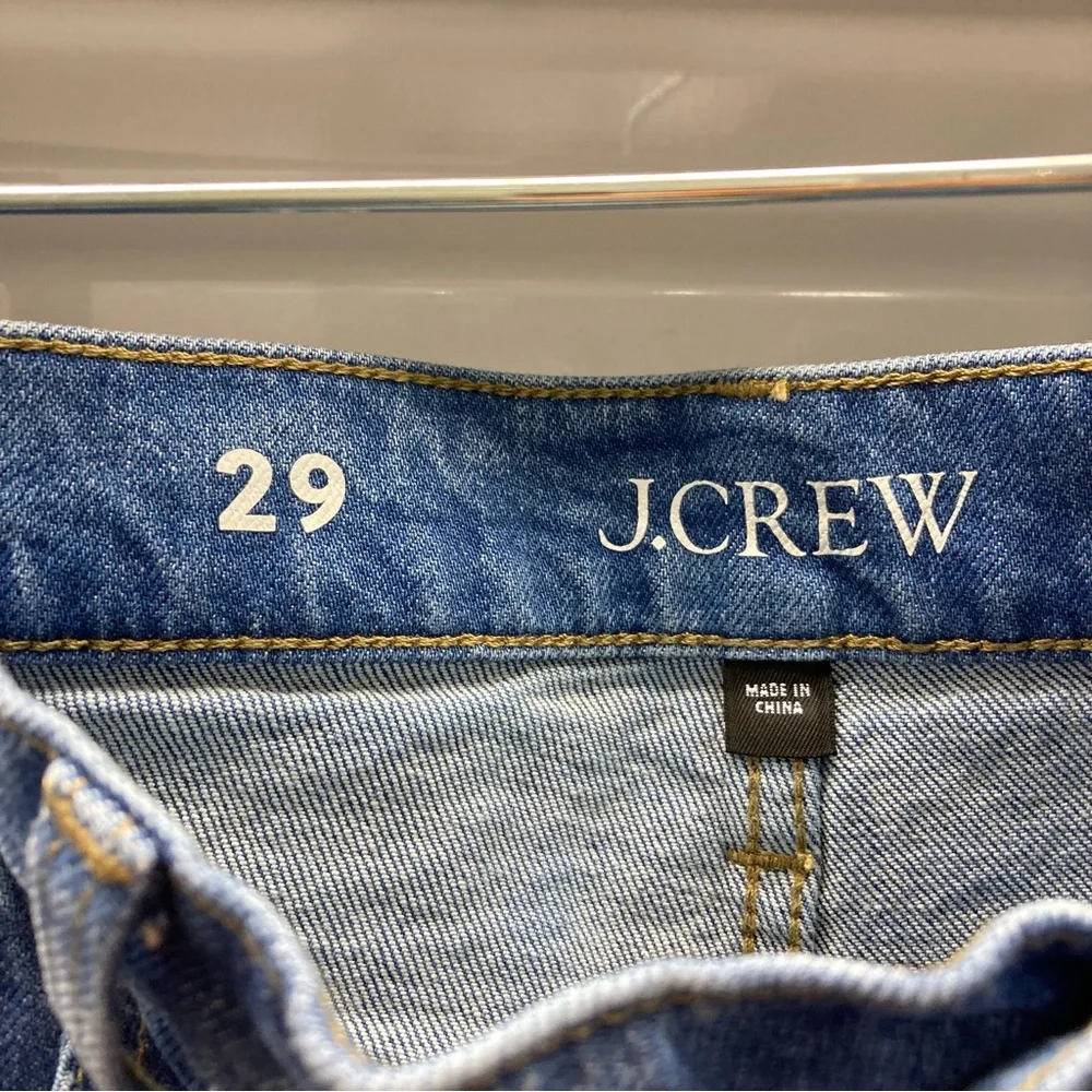 J. Crew Classic Blue Wide Leg Jeans - Picture 2 of 11